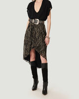 POLY PLUNGING V NECK TANK TOP  image number null